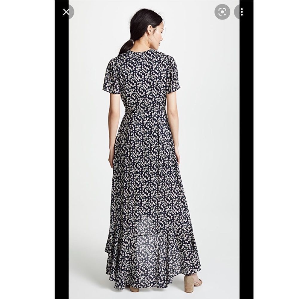 Free People - Lost + Wander Araceli Wrap Maxi Dress size SP - Picture 8 of 15